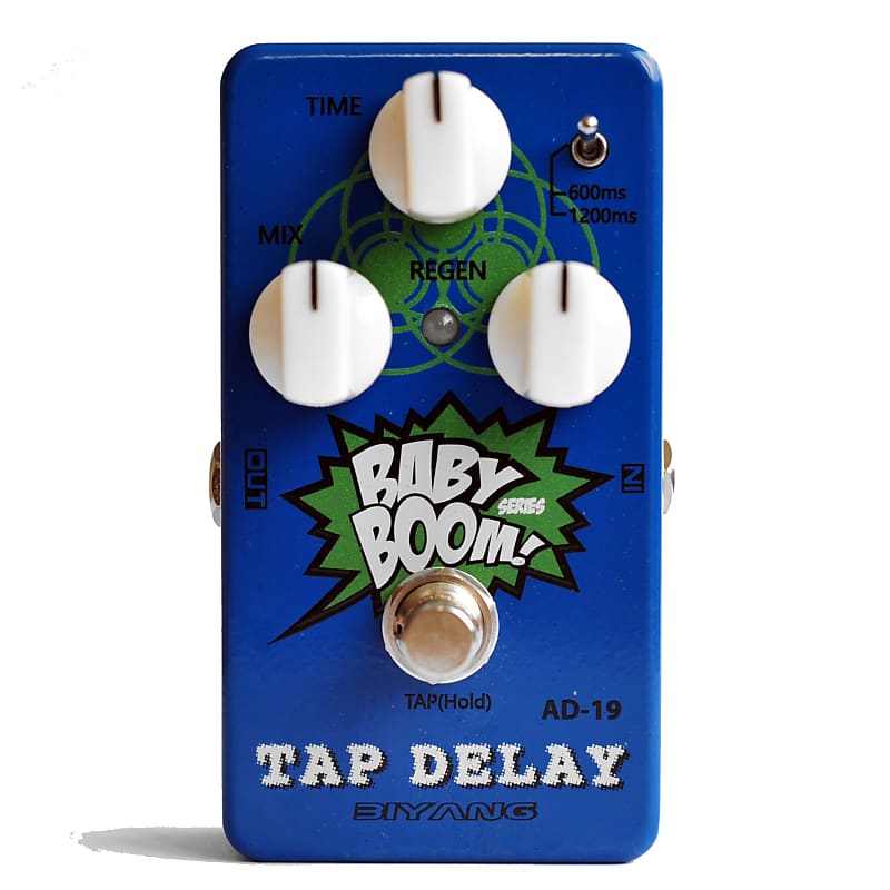 Biyang AD-19 Tap Delay True Bypass Baby Boom Series New Release image 1