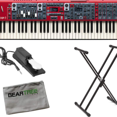 Nord Stage 3 Compact 73-Key Semi-Weighted Keyboard Bundle image 1
