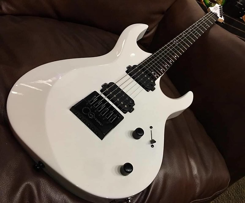 Kiesel Aries 6 Evertune 2019 White/White | Reverb