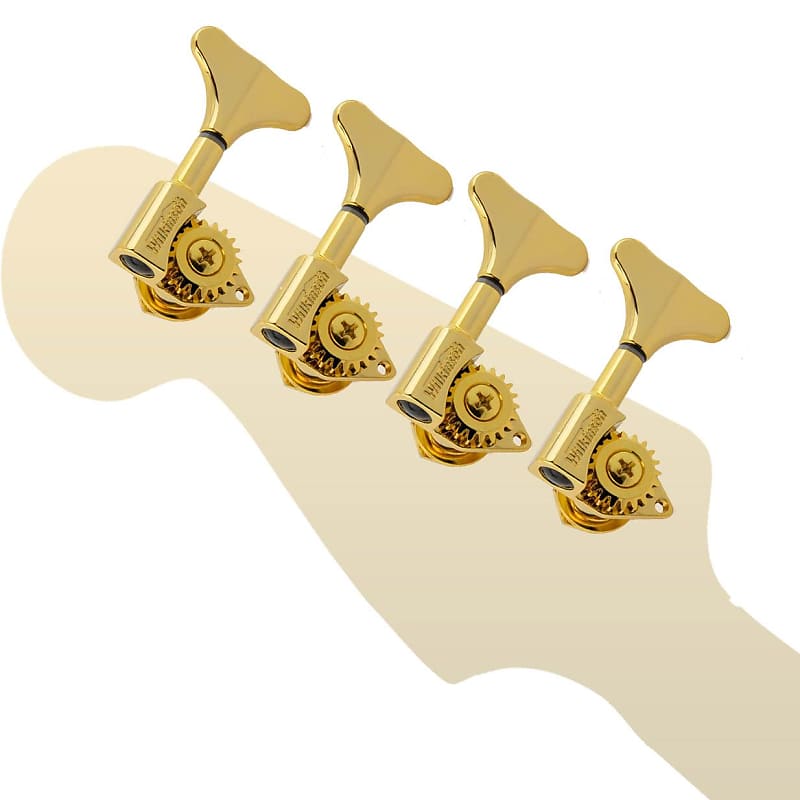 Guitar Tuner Pegs Wilkinson WJB-750 2L2R Open Gear 4 Strings