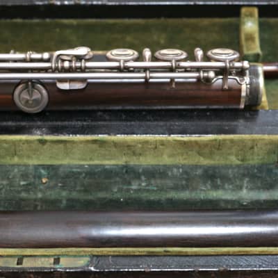 Rudall Carte C-Foot Closed-Hole Flute Circa 1898 - Wood image 9