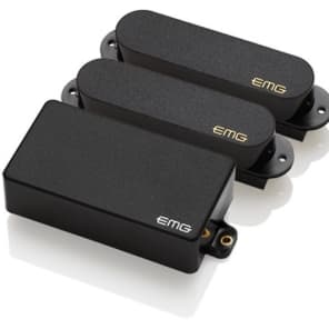 EMG SA/SA/85 HSS Strat Pickup Set - black image 4