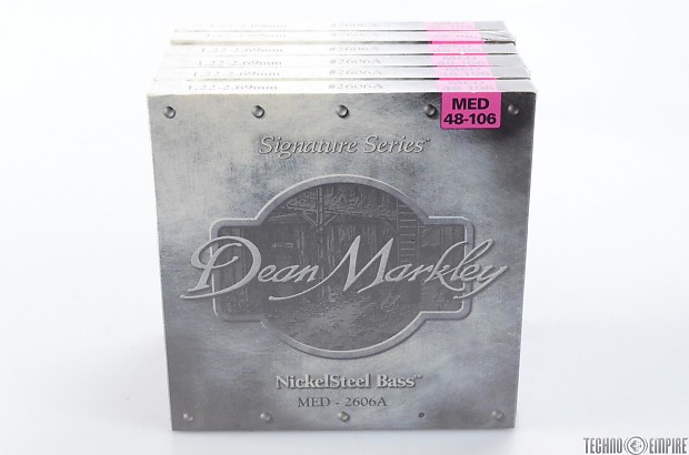 Dean Markley 2606A Nickel Steel Bass Strings - Medium (48-106) image 1
