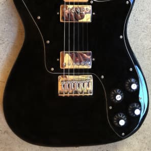 2007 Squier Telecaster Custom HH Black by Fender Electric Guitar image 3