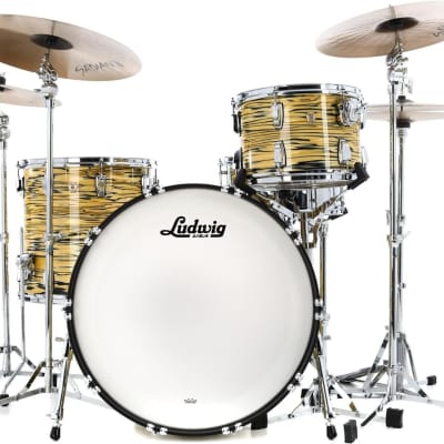 Ludwig Classic Maple 6 Pc Birdseye Maple Drum Set - 22/8/10