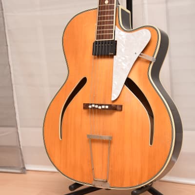 Klira Pinguin – 1960s German Vintage Archtop Jazz Guitar / Gitarre for sale