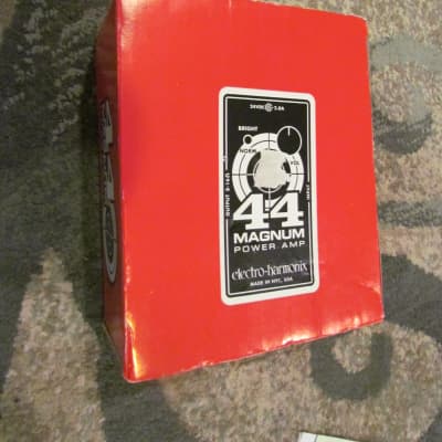 Box For Electro-Harmonix 44 Magnum Power Amp With Owner's Manual, Warranty Card, & Product Catalog image 1
