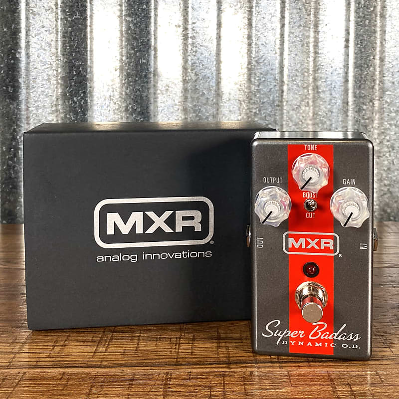 Dunlop MXR M249 Super Badass Dynamic Overdrive Guitar Effect Pedal image 1
