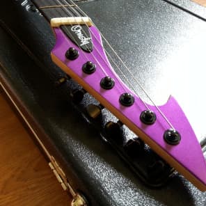 Omsby HypeGTR 2016 Violet Crumble - 2nd run RARE purple 6 string, fanned frets image 4