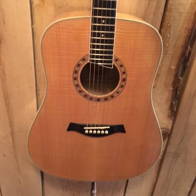 Jay Turser Acoustic Guitar HDD18 Natural Finish image 1