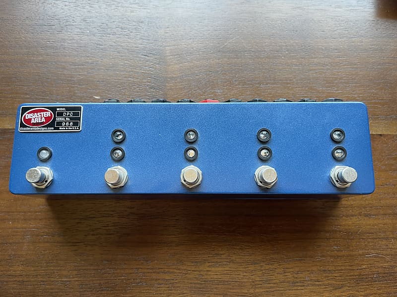 Disaster Area Designs Dpc 8 Blue Reverb