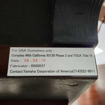 2018 Yamaha Gb1k Polished Walnut 5' Baby Grand Piano * Free 1st Floor NJ delivery! image 7