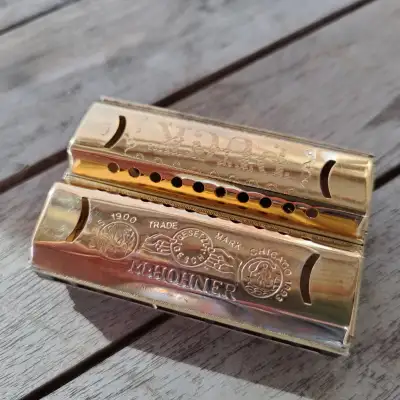管楽器・吹奏楽器 Hohner Double Puck Harmonica Hohner Harmonica Double Puck C/G M55333 : Amazon.in: Musical