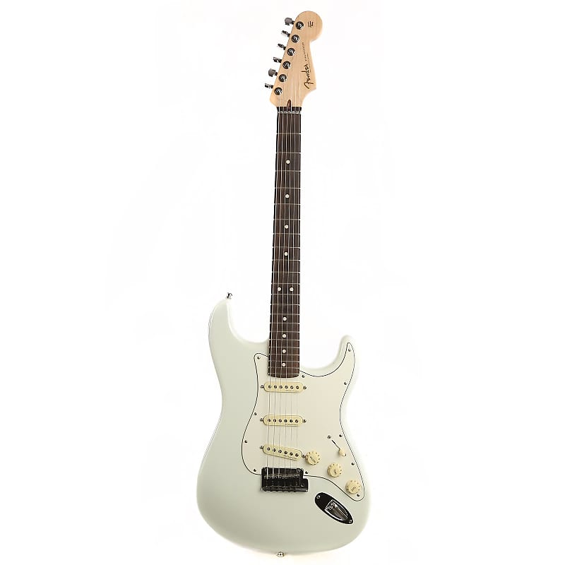 Fender Jeff Beck Stratocaster Olympic White « Guitare électrique