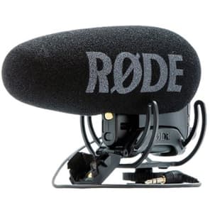 RODE VMP+ VideoMic Pro Plus Camera Mount Supercardioid Shotgun Microphone