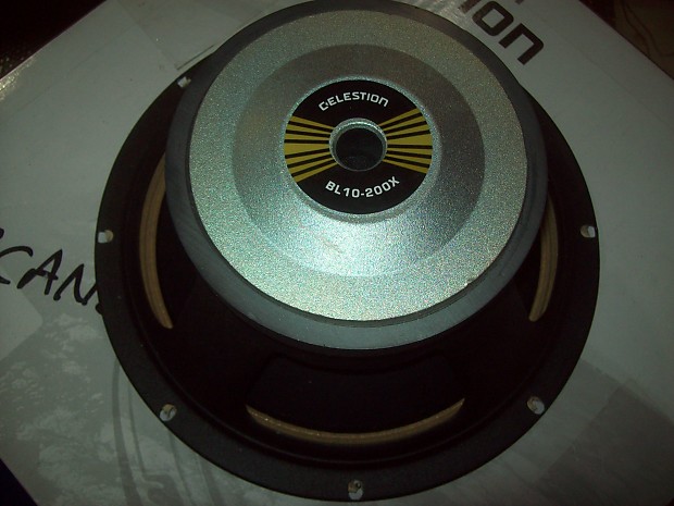 Celestion Green Label BL10-200X 10" 200-Watt 8 Ohm Ceramic Bass Speaker image 1