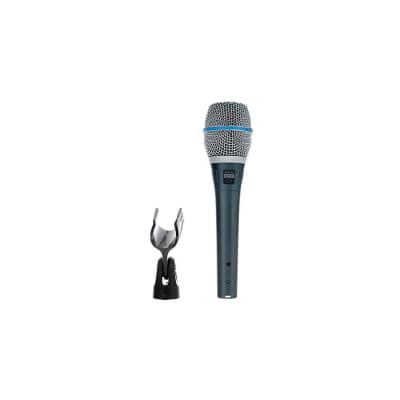 Shure Beta 87c Premium Cardioid Handheld Electret Condenser for Vocals image 3