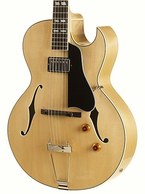 Eastman AR371CE-BD Hollow-Body Archtop with Florentine Cutaway Blonde image 1