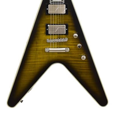 Epiphone Flying V Prophecy Yellow Tiger Aged image 1
