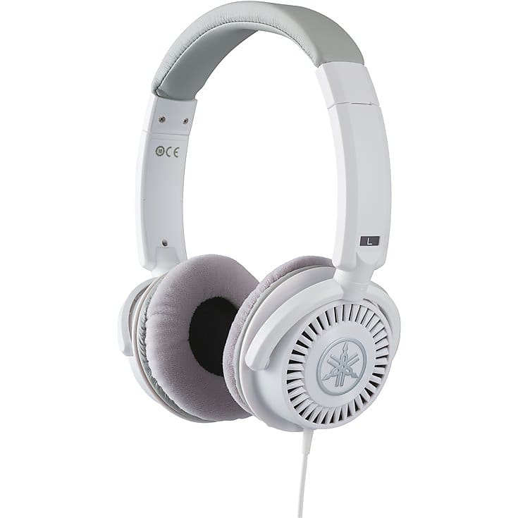 Yamaha HPH-150WH Open-Air Headphones 2010s White image 1