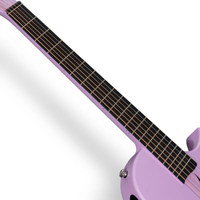Enya Nova Go Carbon Fiber Acoustic Guitar Purple (1/2 Size) image 6