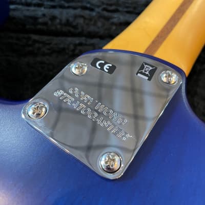 Fender Cory Wong Signature Stratocaster Sapphire Blue Transparent 8lbs, 3oz US21002307 image 8
