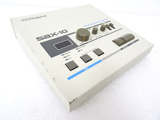 Roland シンクボックス SBX-10 MIDI SYNC BOX ジャンク Roland SBX-10 Sync Box / Converter w/ Original AC Adapter