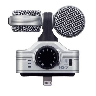 Zoom IQ7 Mid-Side Stereo Condenser Microphone for iOS Devices with Lightning Connector image 1
