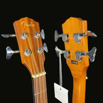 Fender CB-60SCE Classic Design Acoustic Bass in Natural image 7