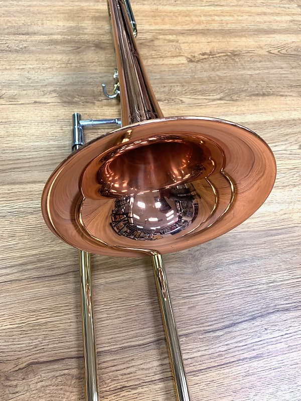 ***BLESSING BTB88OR TROMBONE WITH F ATTACHMENT ROSE BELL Reverb