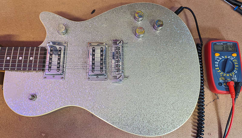 2003 Gretsch G1616 Synchromatic Sparkle Jet Silver Sparkle