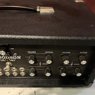 Woodson Model W150-8 4 Channel PA Head - Guitar Amp 1970's  - Black image 3