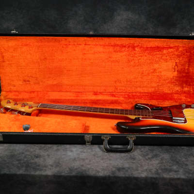 1965 Fender Precision Bass - Sunburst - OHSC image 11