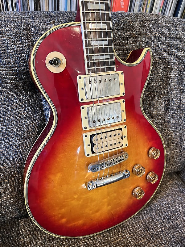 Greco Les paul custom 1970's - Cherry sunburst | Reverb