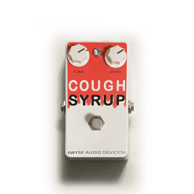 Wyse Audio Devices Cough Syrup 2022 White/Red Fuzz pedal image 1