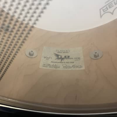 Hendrix Snare drum  Natural maple player stave 6.5 x 14 image 4