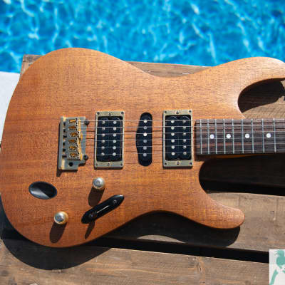 1995 Ibanez SV470  - Natural - Made in Japan - Feather Weight image 2