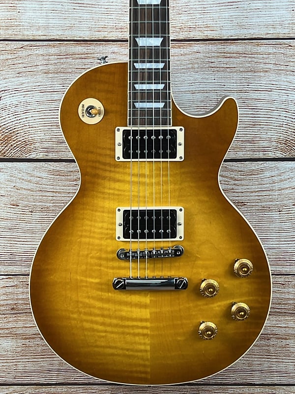 Gibson Les Paul Standard 50s Faded Electric Guitar, Vintage Honey Burst image 1