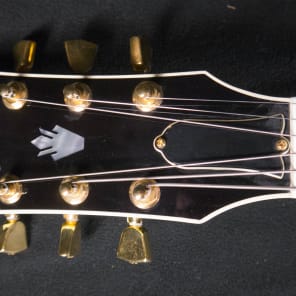 Gibson L4 10th Anniversary - Diamond White/Engraved Gold image 15