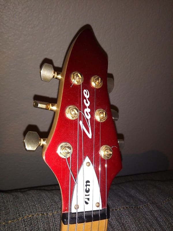 Lace "AGI" Stratocaster in Candy Apple Metallic Red. image 1