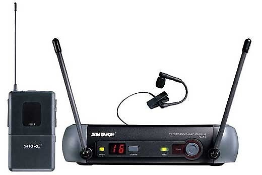 Shure PGX-14/BETA 98H Wireless Clip-on Mic Instrument Shure PGX-14/BETA 98H Wireless Clip-on Mic Instrument