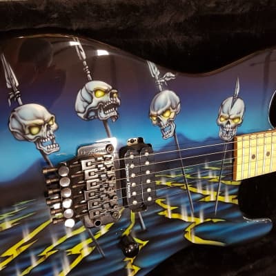 Charvel USA Custom Shop "Mike Learn Graphic Desolation Alley" image 2
