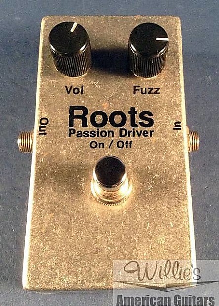 JT Products Roots Passion Driver fuzz/overdrive pedale