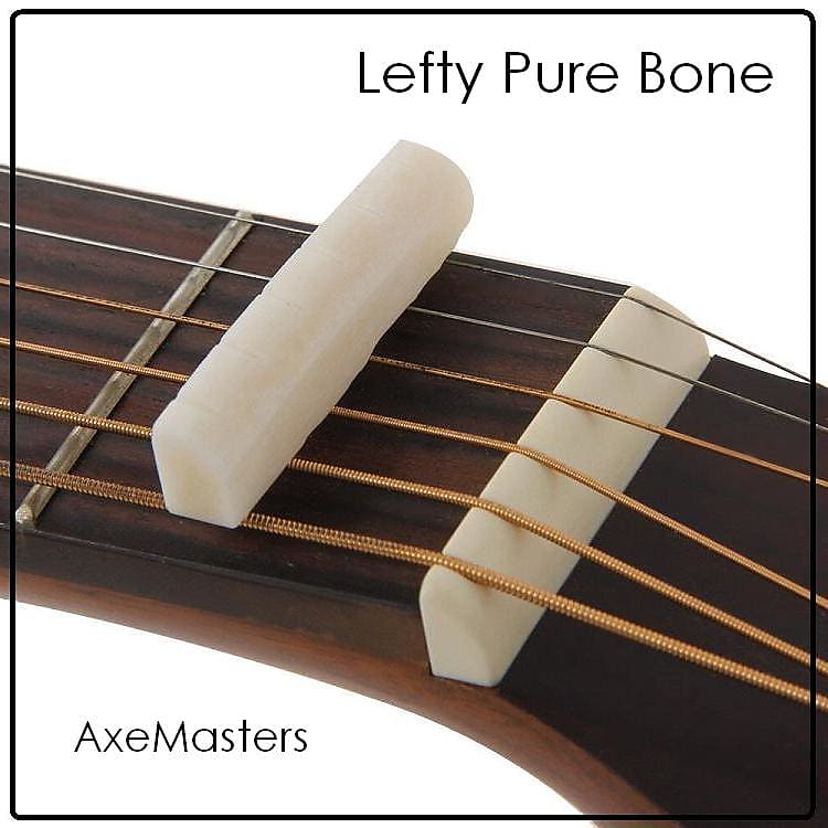 AxeMasters LEFTY BONE NUT handmade for 6 String Guitar - | Reverb