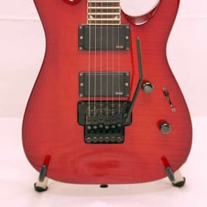 USED Jackson DKMG Electric Guitar – Trans Red / VGC image 3