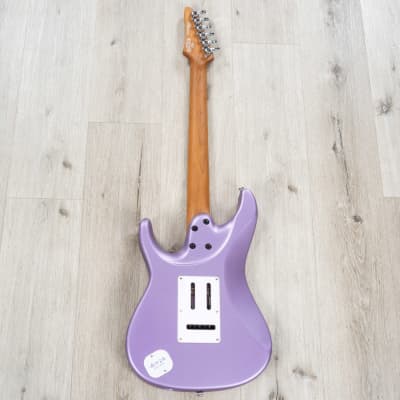 Ibanez Mario Camarena (Chon) Signature MAR10 Guitar, Lavender Metallic Matte image 5
