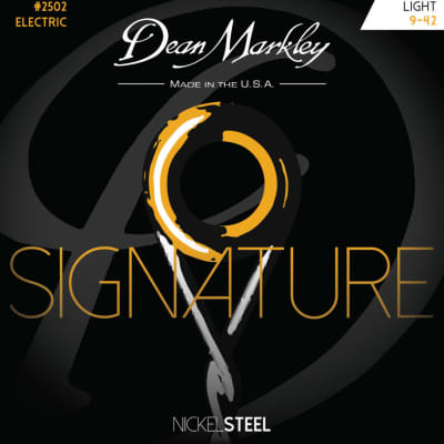 Dean Markley 2502 Nickel Steel Electric Guitar Strings - Light (9-42) for sale