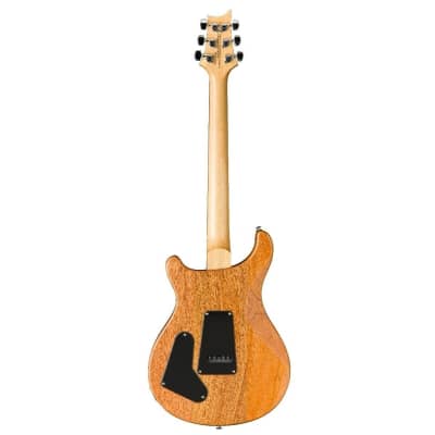 PRS SE Custom 22 Semi Hollow Body Electric Guitar (Santana Yellow) image 3