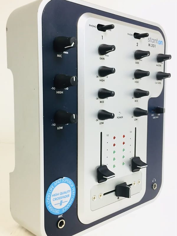 Stanton M.201 2 Channel DJ Mixer | Reverb Canada
