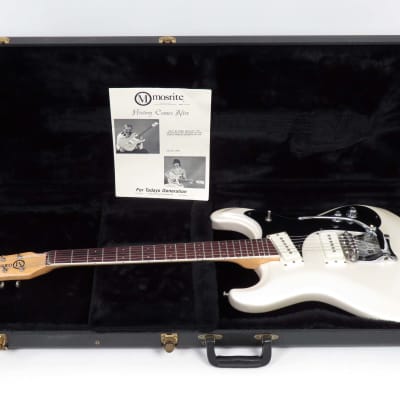 1988 Mosrite V88 Ventures White Pearlescent -Semie Moseley Signature -One of the First V88s image 16